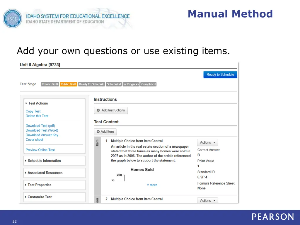 manual method