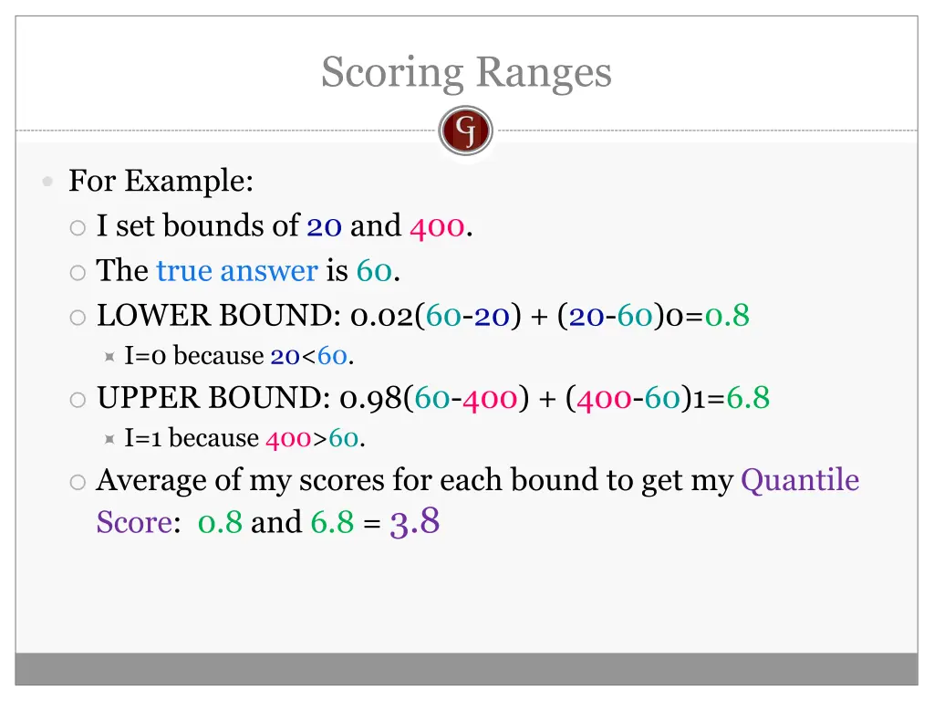 scoring ranges 1
