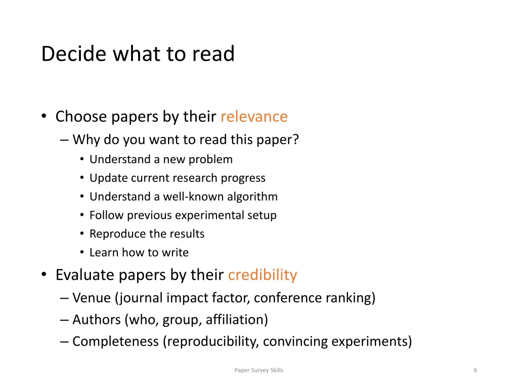 decide what to read 1