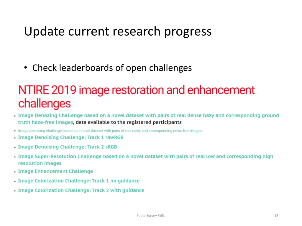update current research progress 4