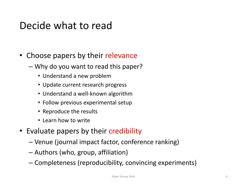 decide what to read 1