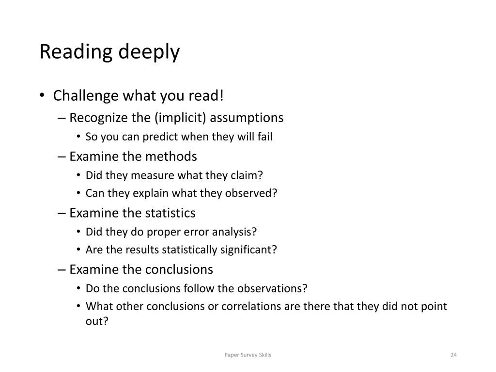 reading deeply