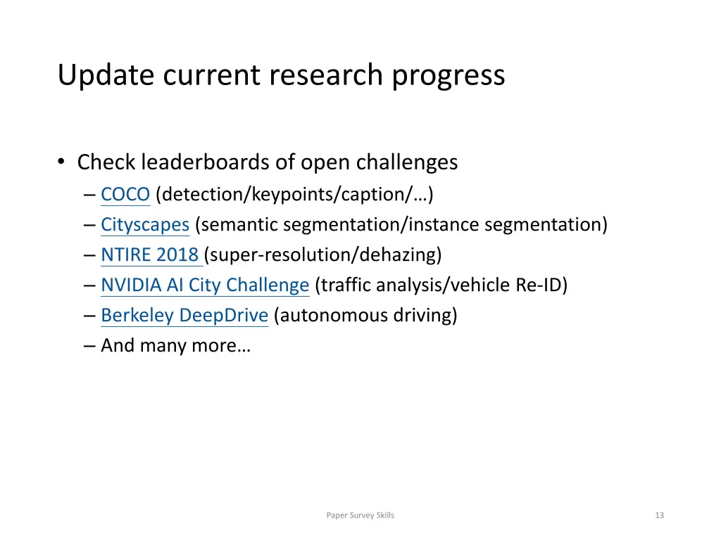 update current research progress 5