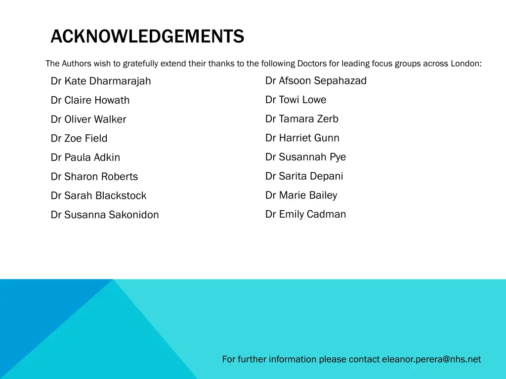acknowledgements