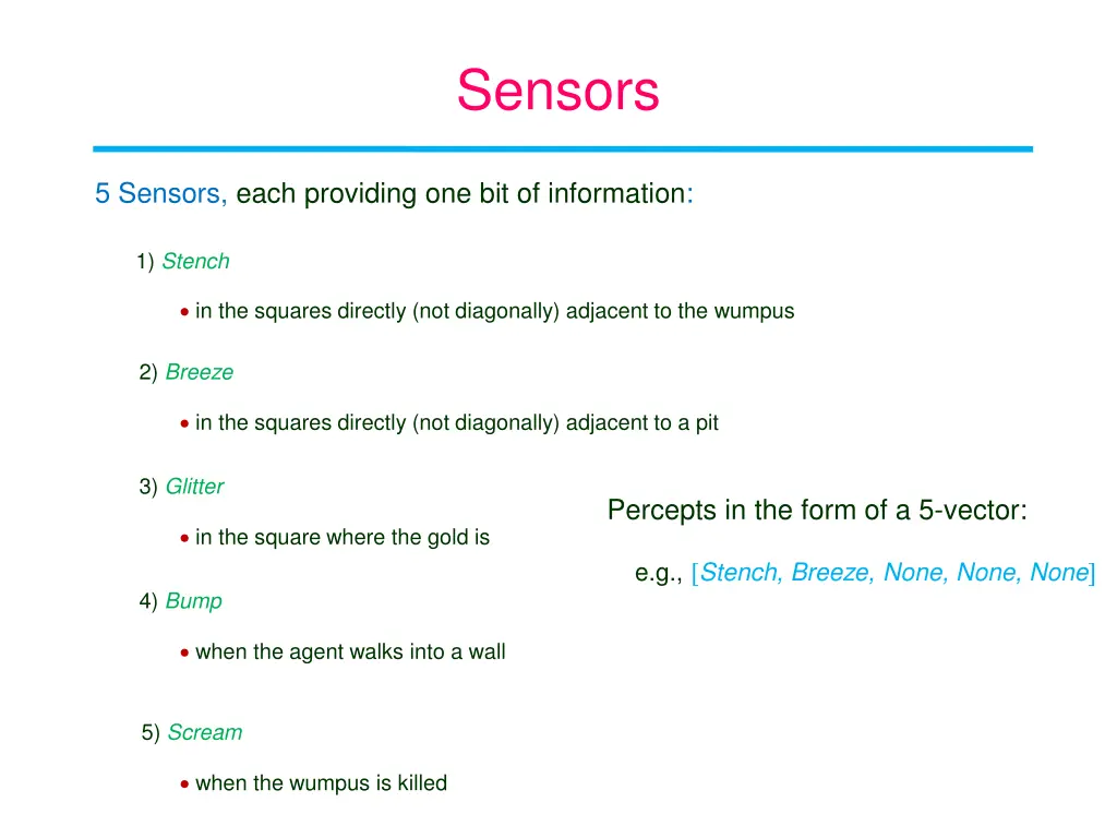 sensors