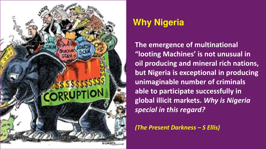 why nigeria