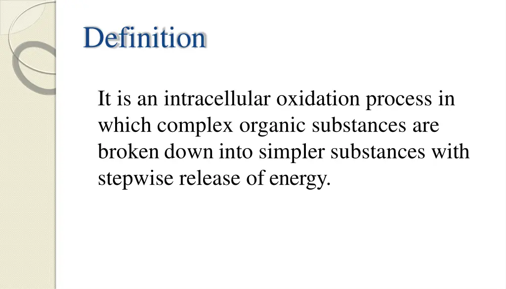 definition