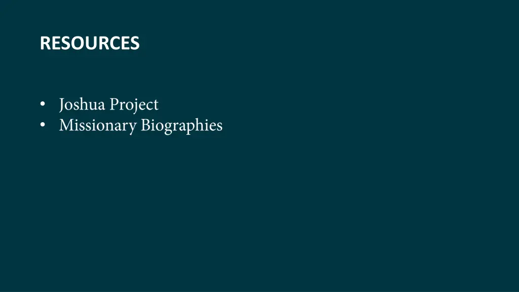 resources 2