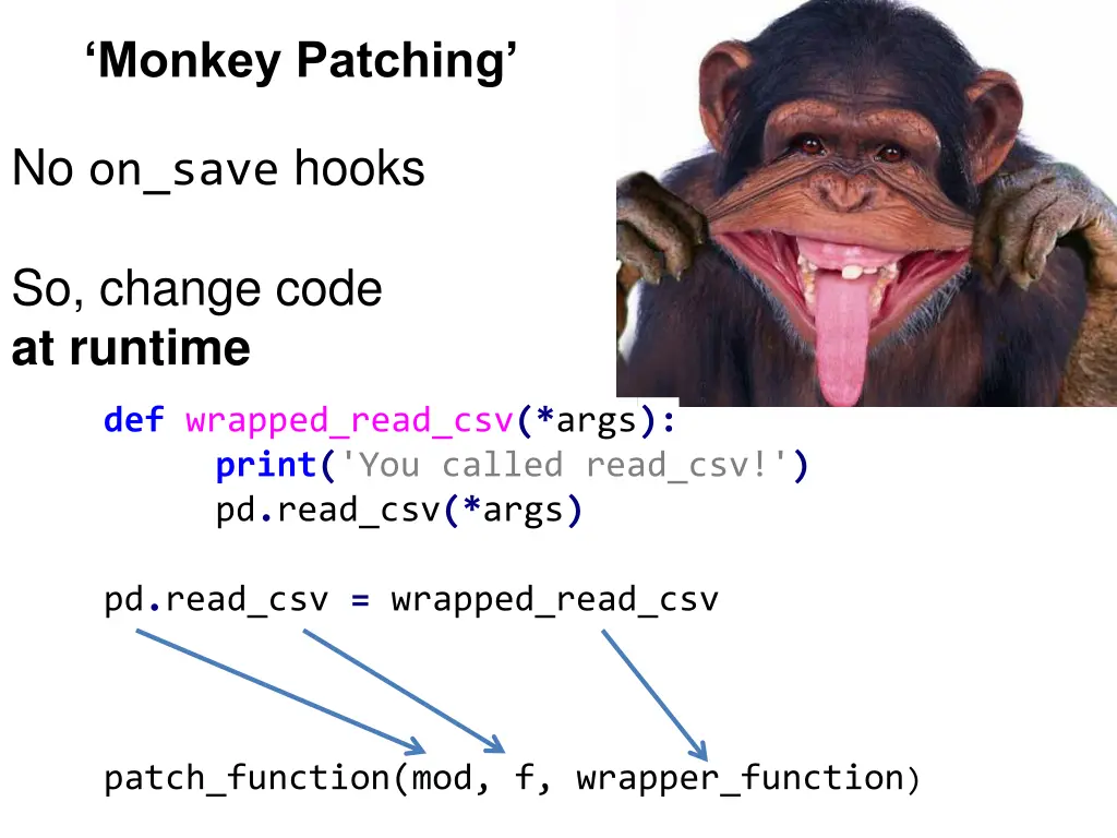 monkey patching