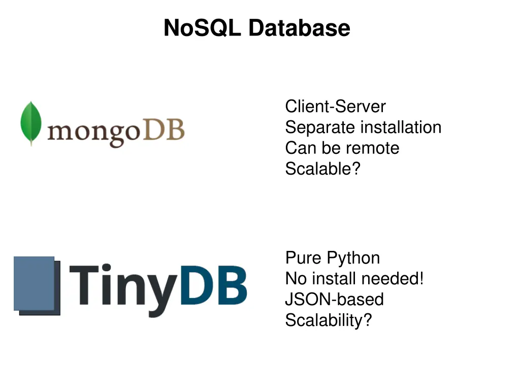 nosql database