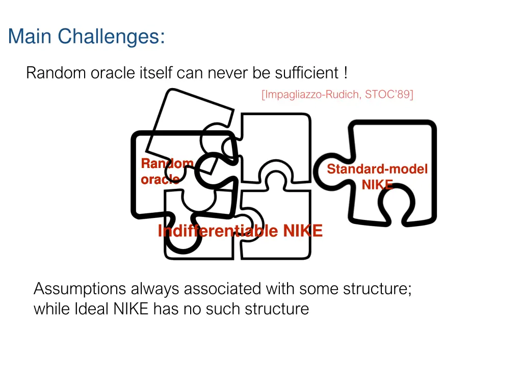 main challenges