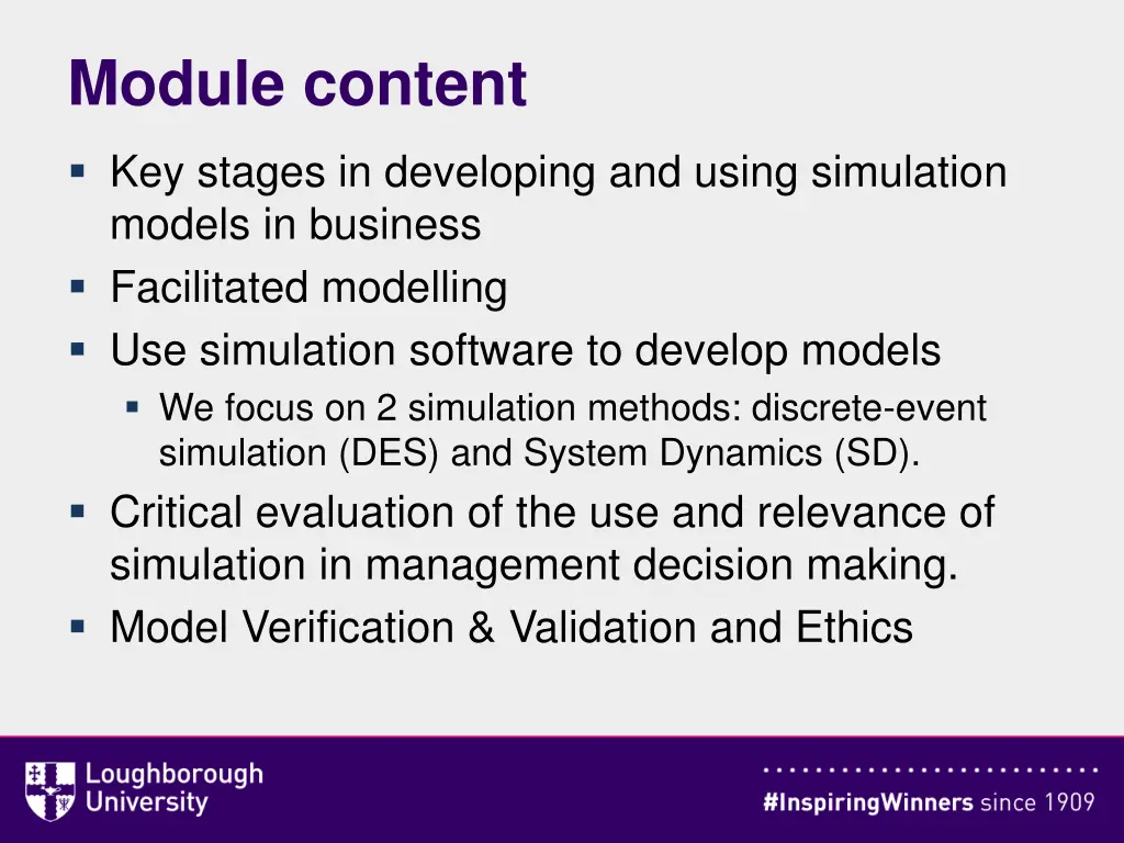 module content