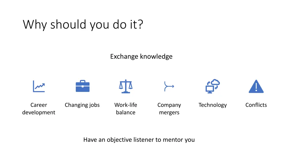 why should you do it