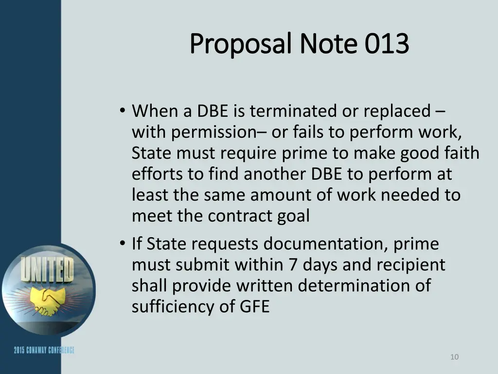 proposal note 013 proposal note 013 2