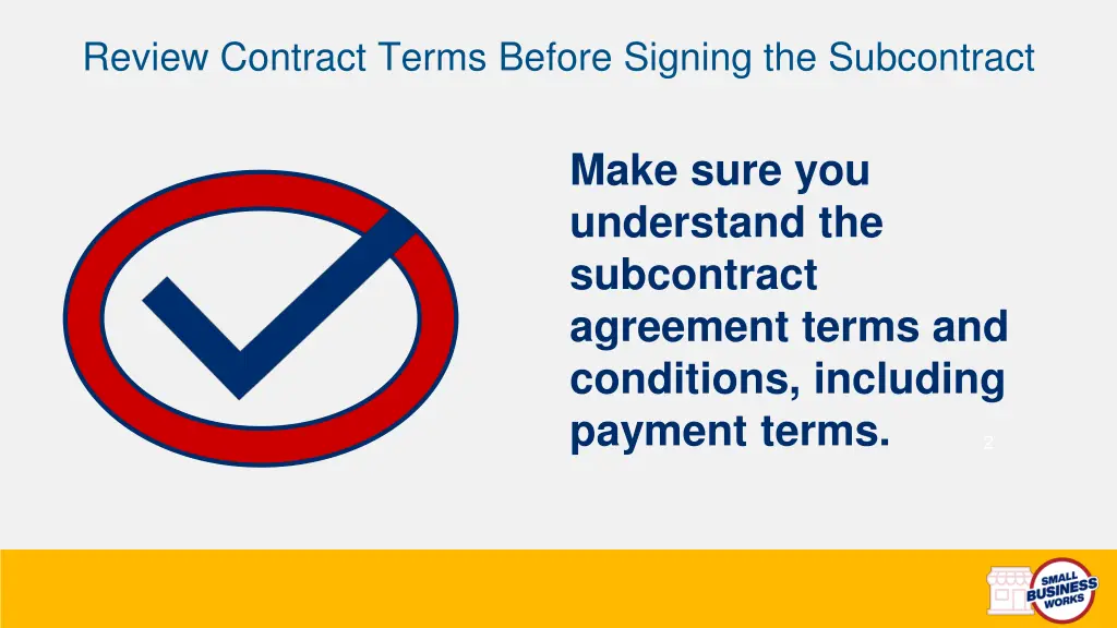 review contract terms before signing