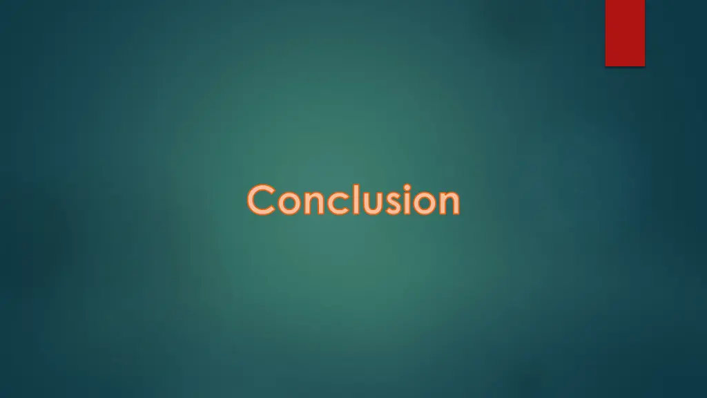 conclusion