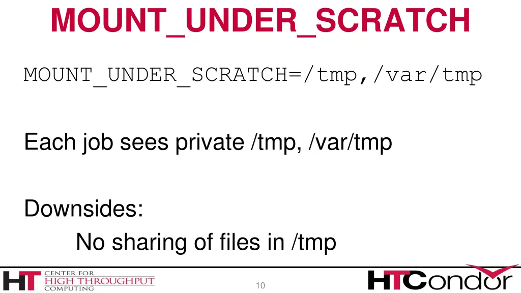 mount under scratch 1