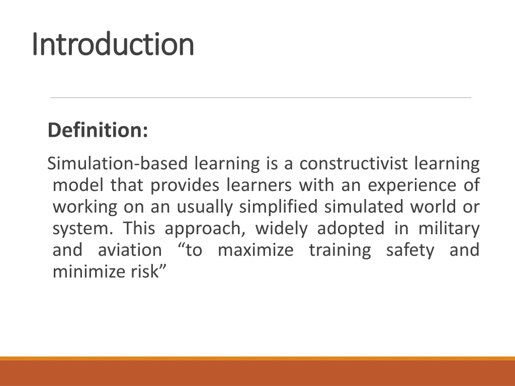introduction introduction