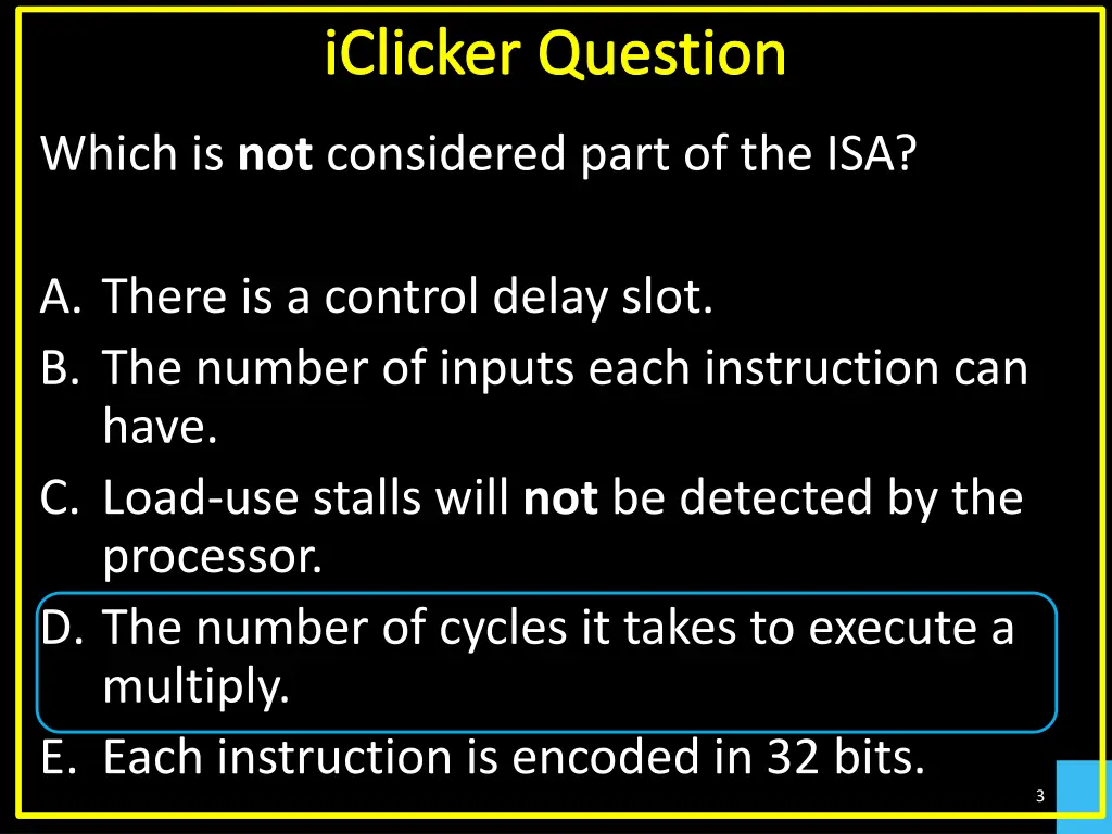 iclicker question 1