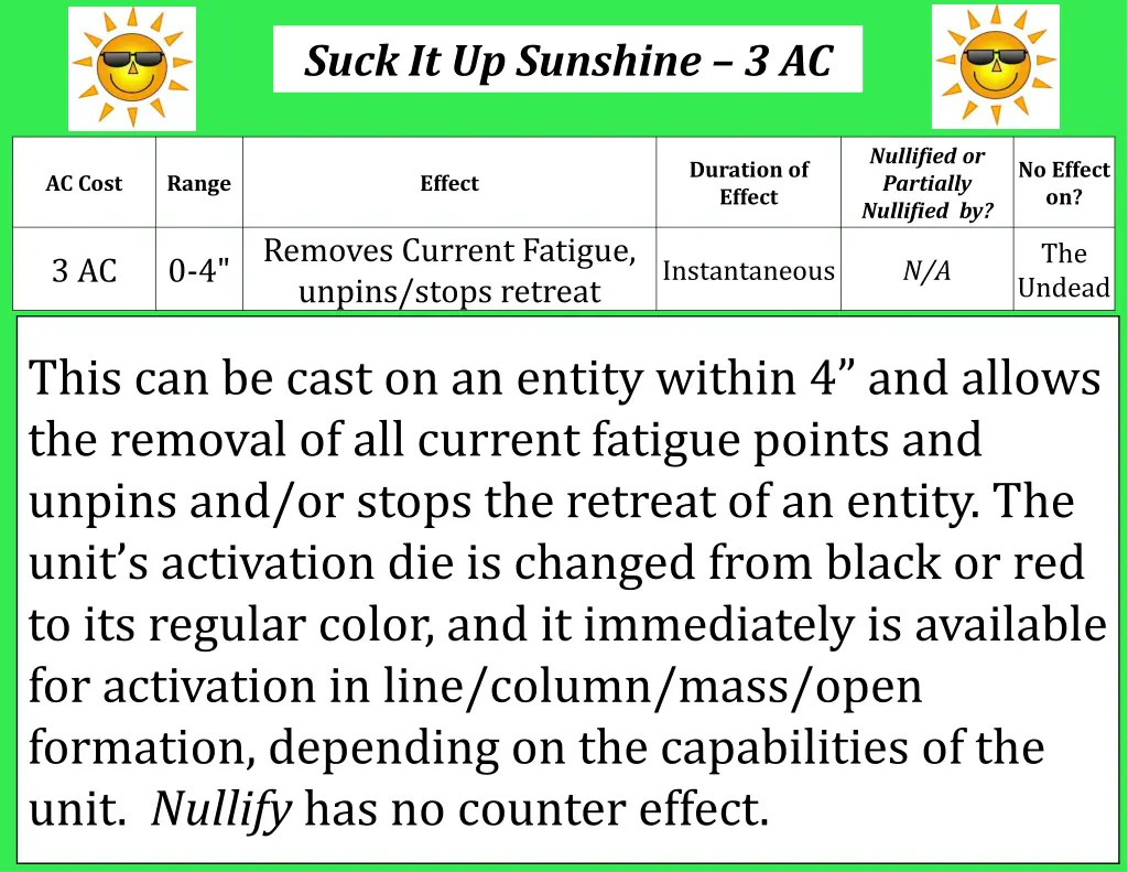suck it up sunshine 3 ac