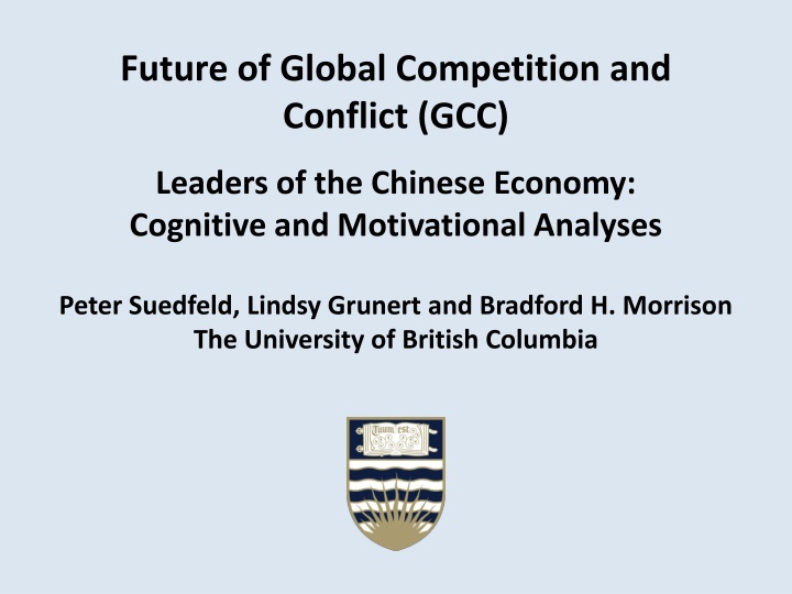 future of global competition and conflict gcc