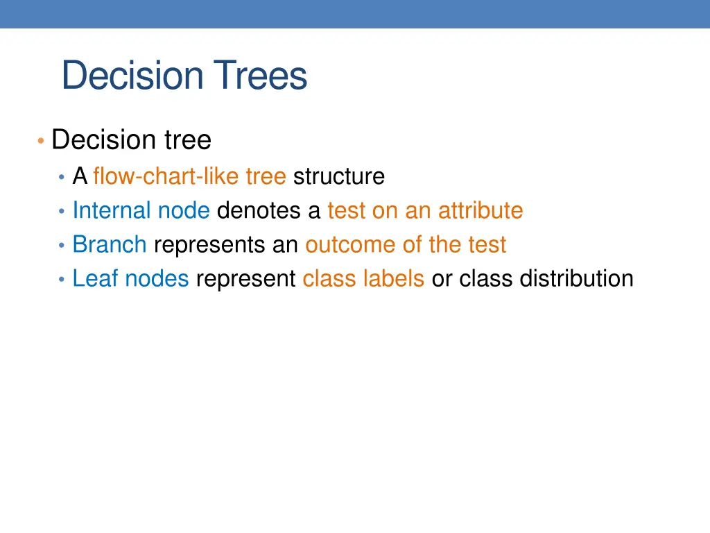 decision trees