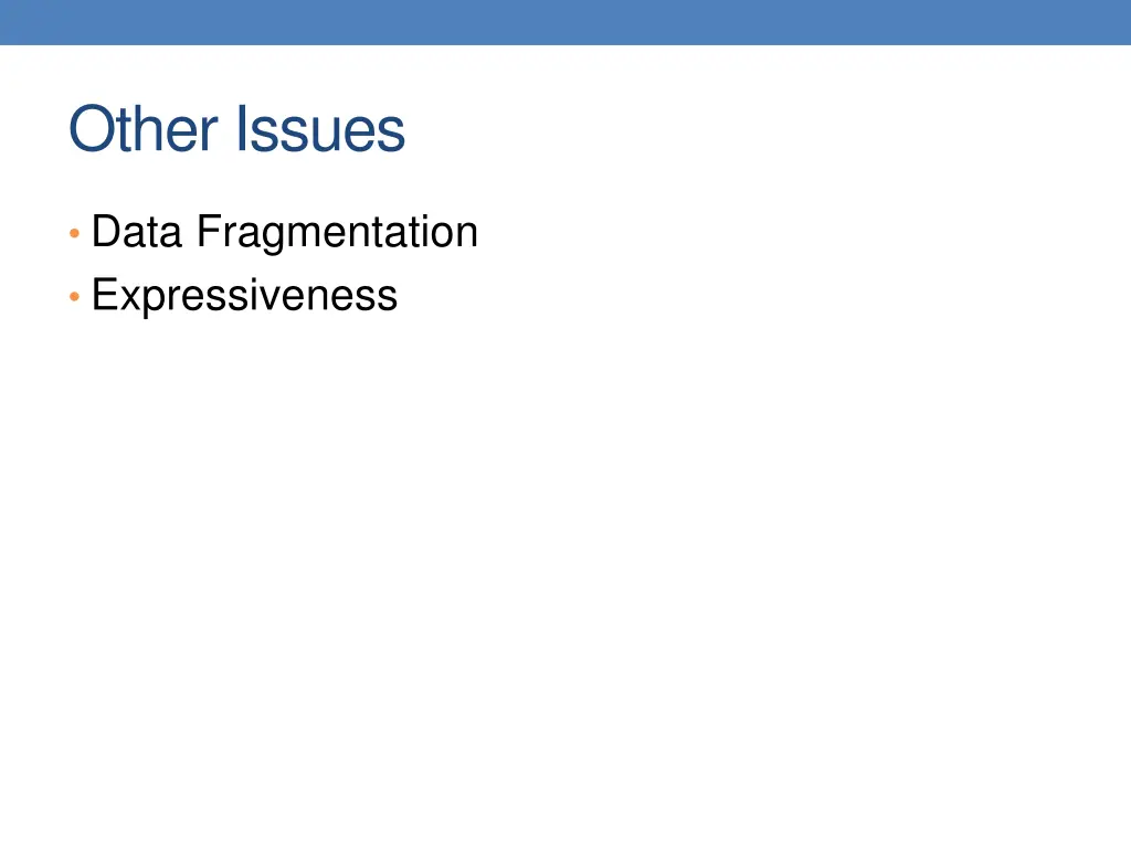 other issues