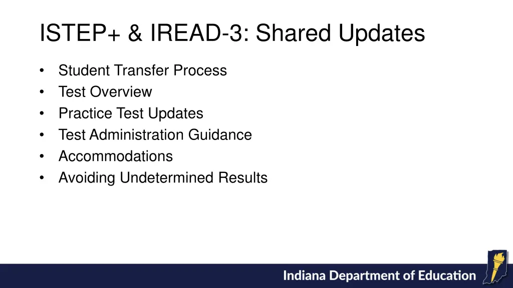 istep iread 3 shared updates