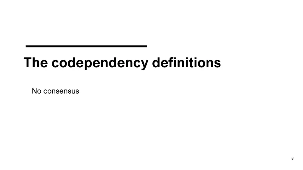 the codependency definitions 1
