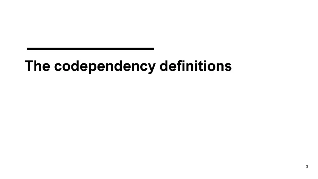 the codependency definitions