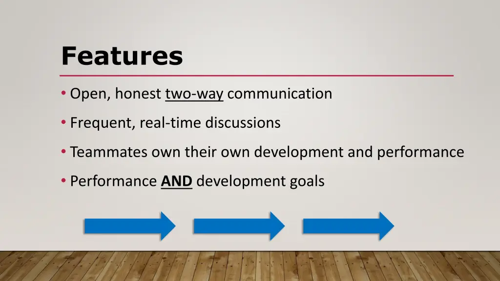 features