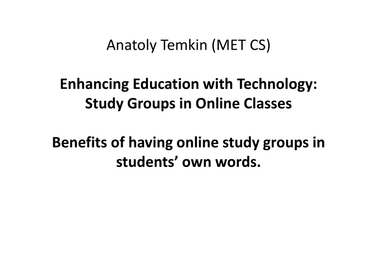 anatoly temkin met cs