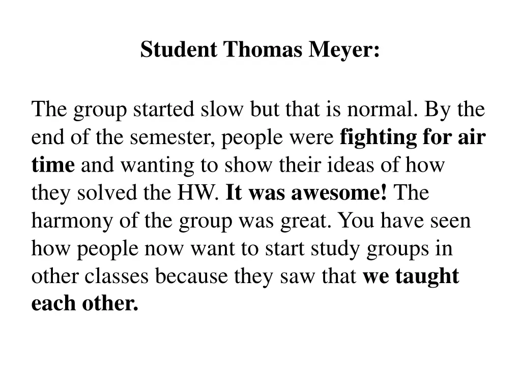 student thomas meyer