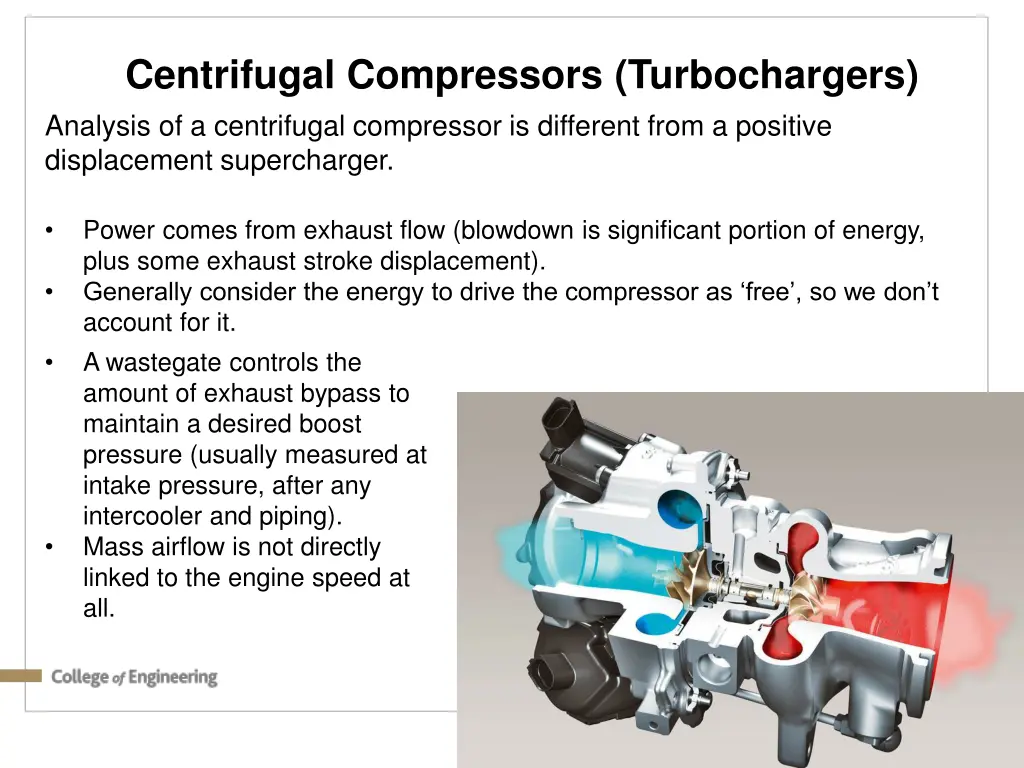 centrifugal compressors turbochargers analysis