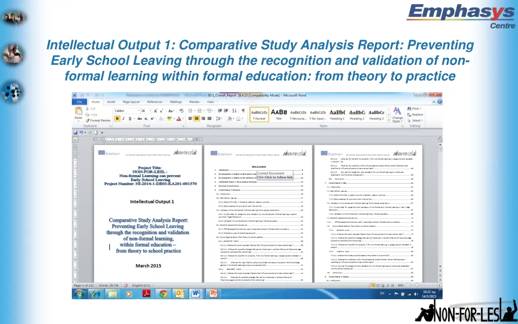 intellectual output 1 comparative study analysis 1