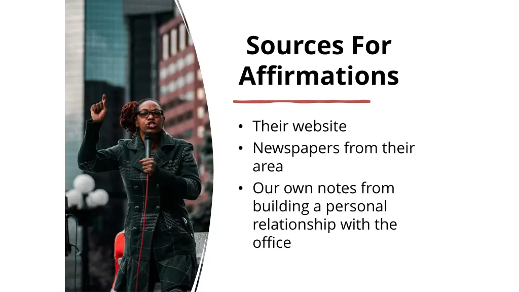 sources for affirmations