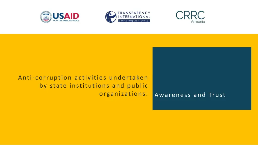 anti corruption activities undertaken by state