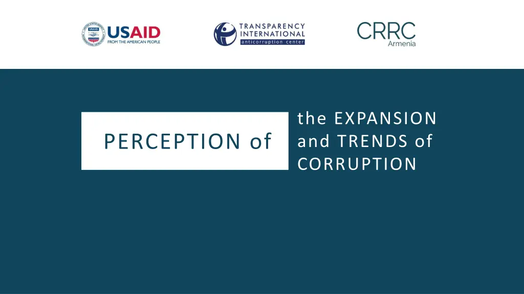 the expansion and trends of corruption