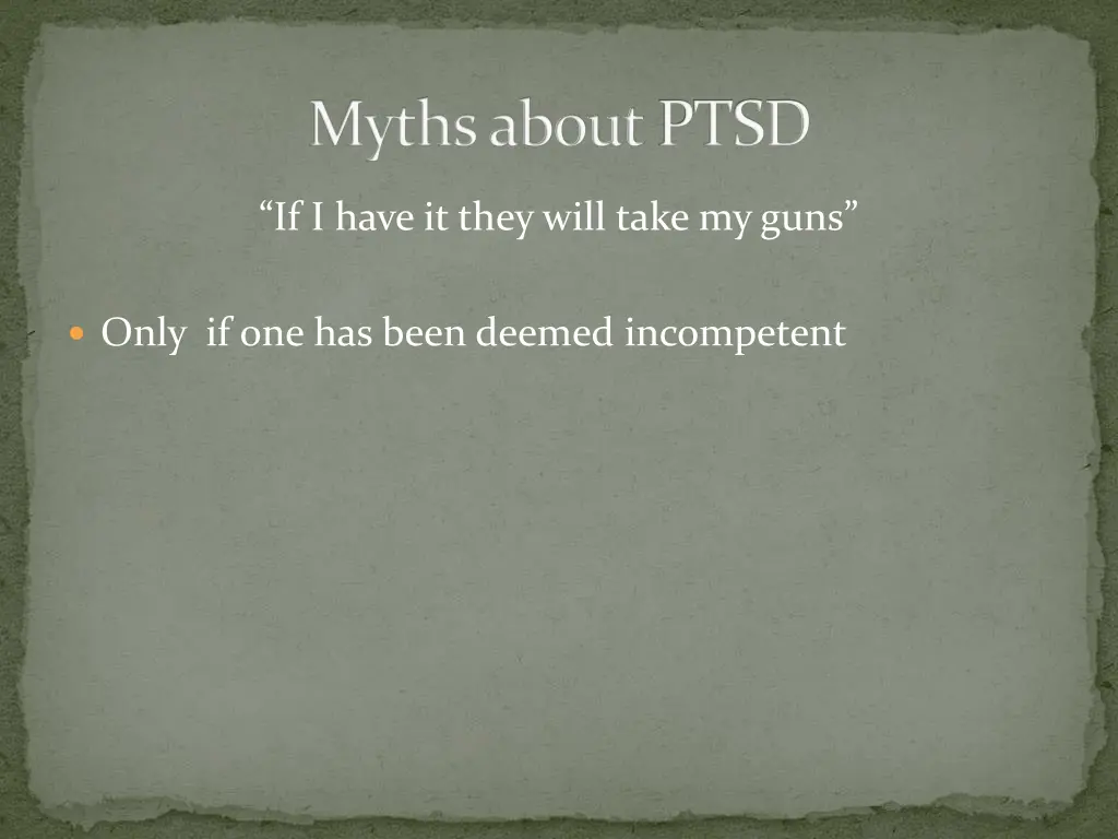 myths about ptsd 4