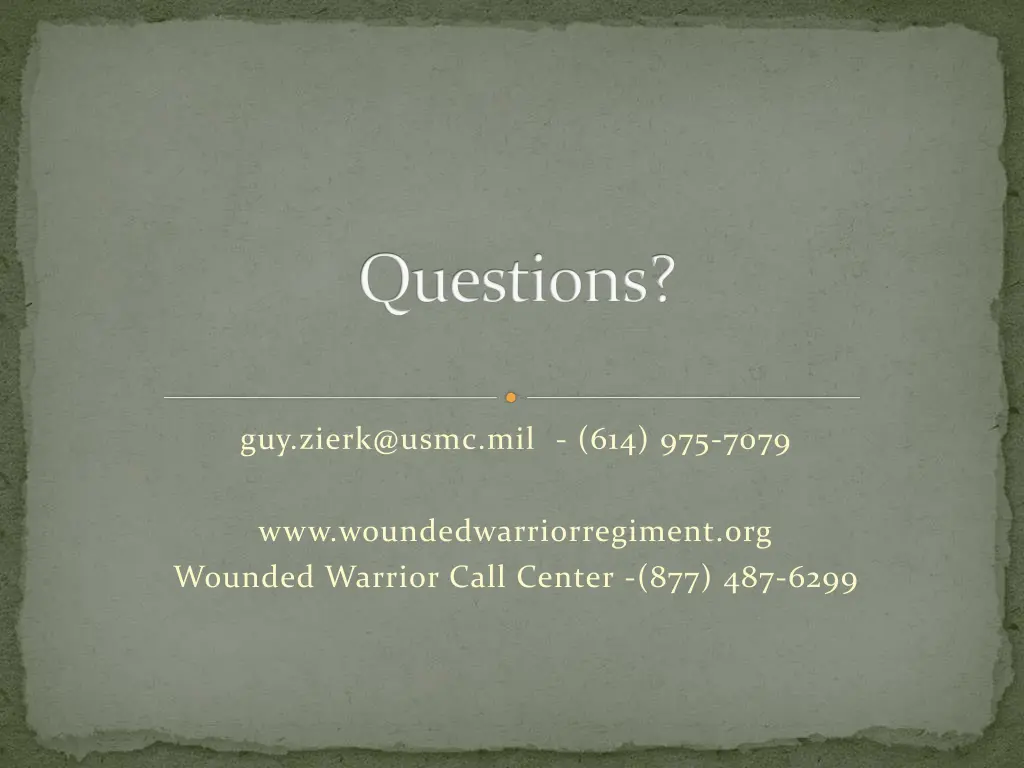 questions