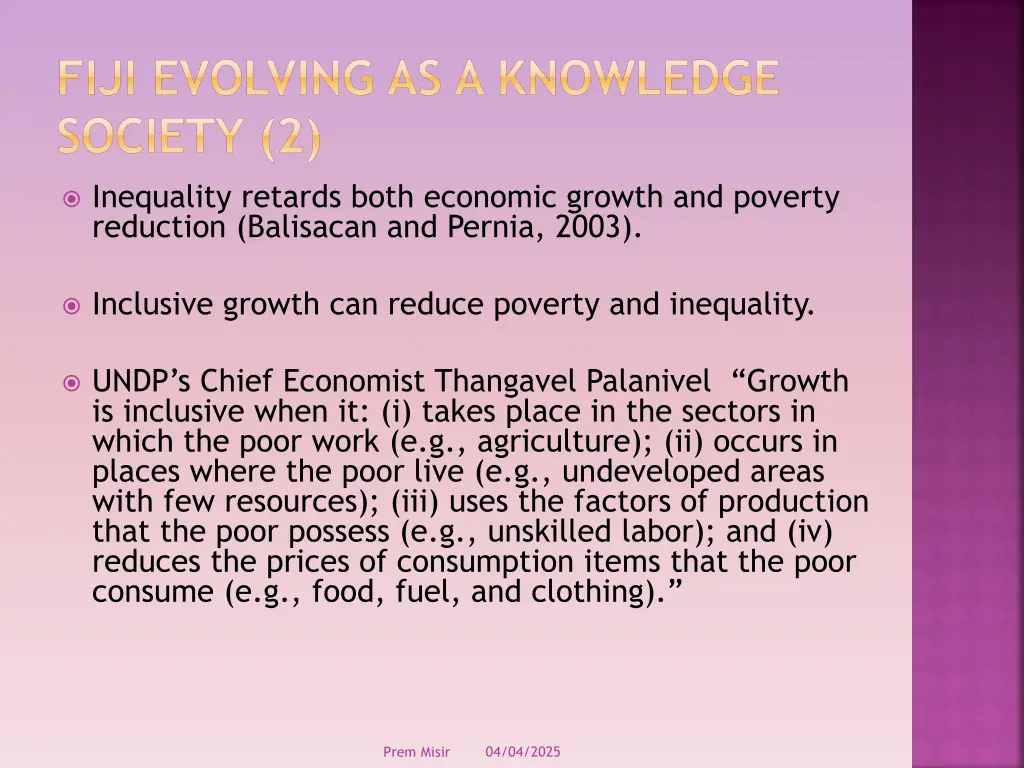 fiji evolving as a knowledge society 2