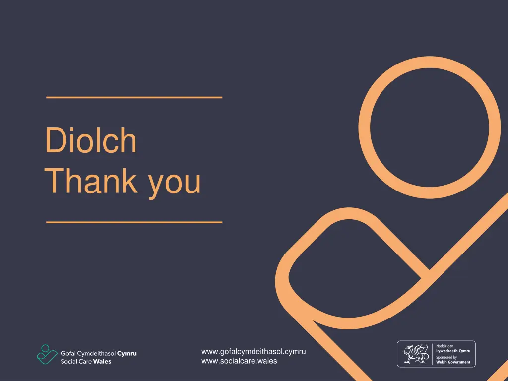 diolch thank you