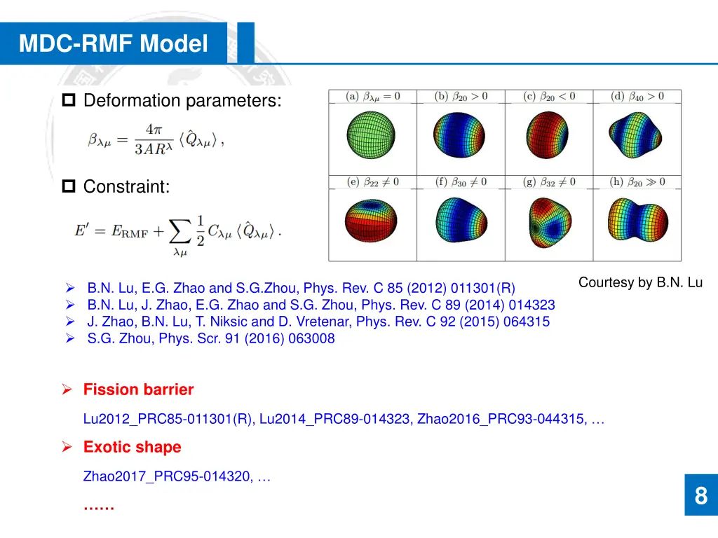 mdc rmf model