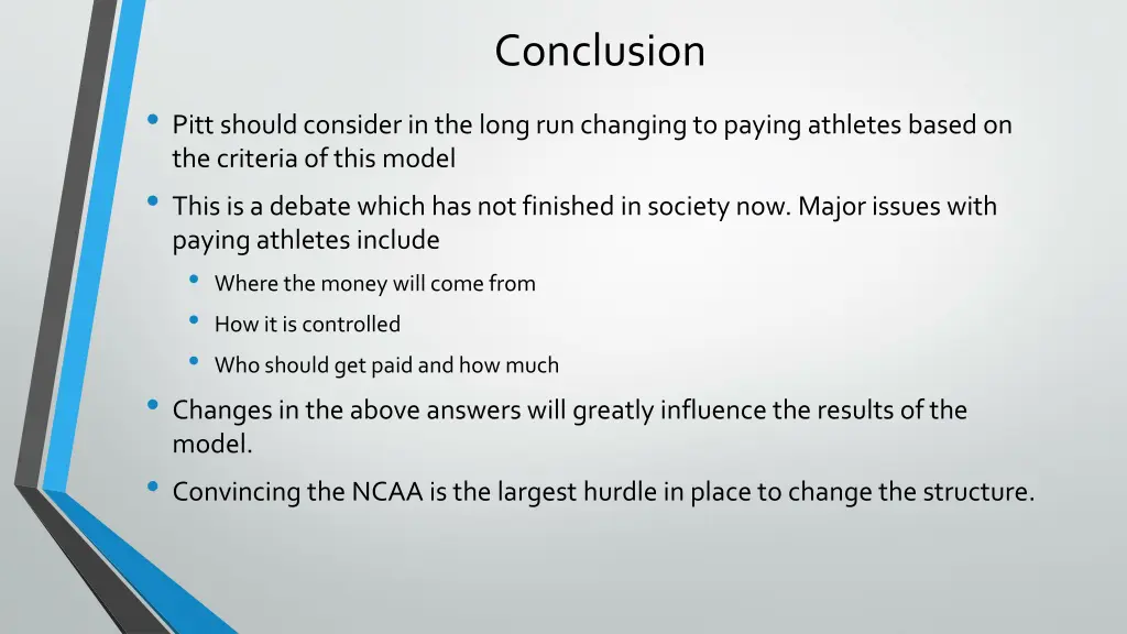 conclusion