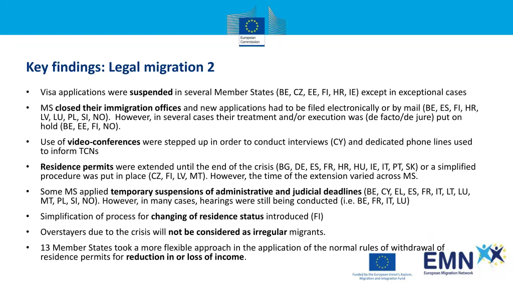 key findings legal migration 2