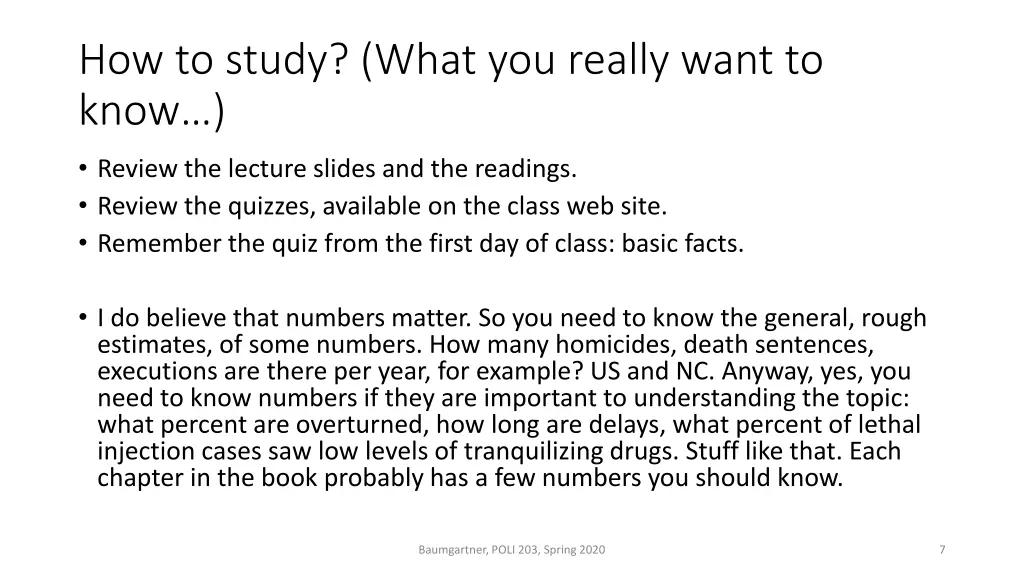 how to study what you really want to know