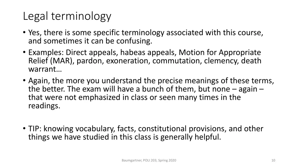 legal terminology