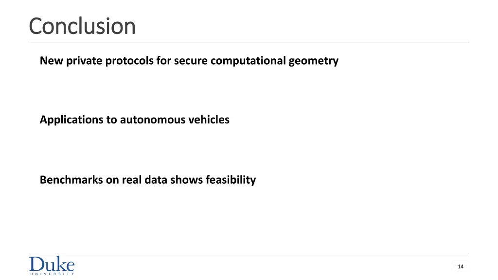 conclusion conclusion
