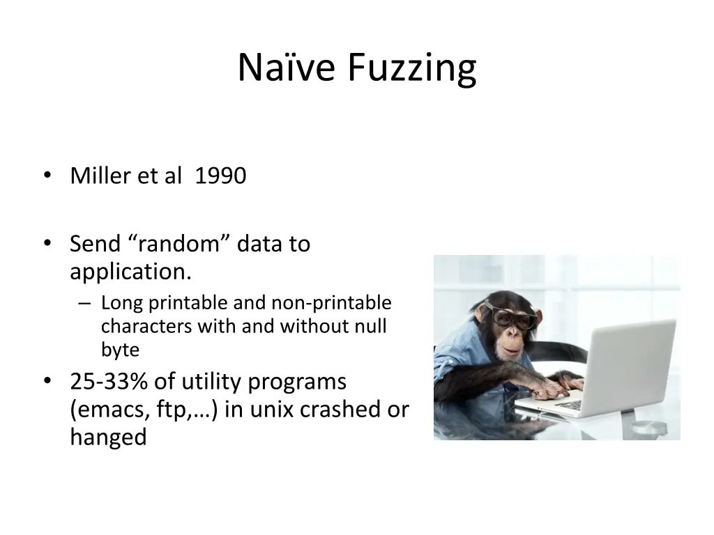na ve fuzzing