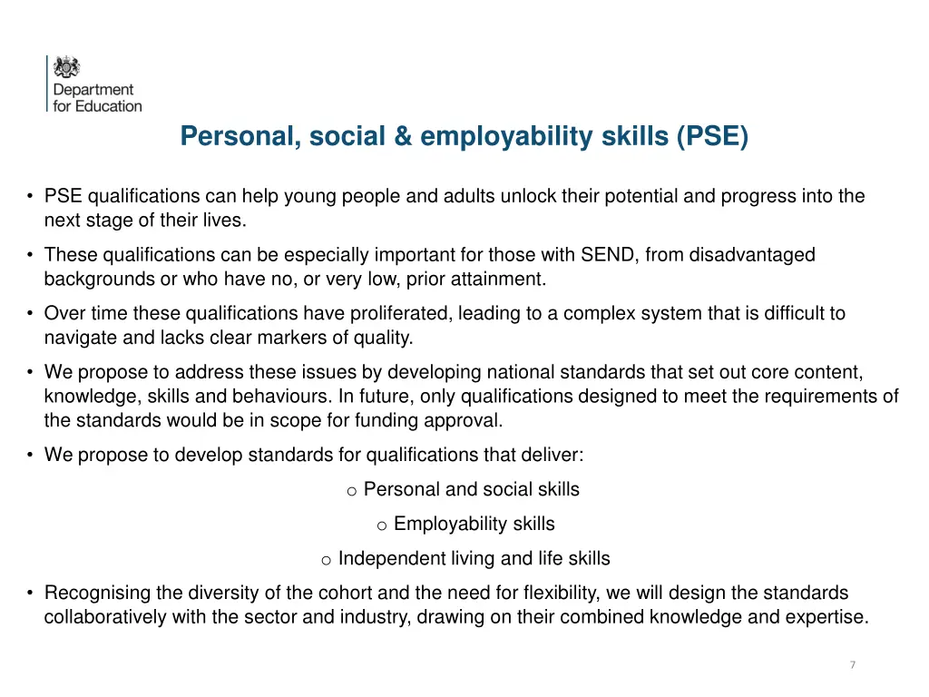personal social employability skills pse